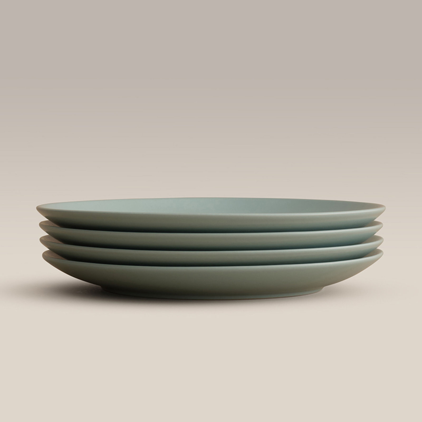Year & Day Ceramic Small Plates, Green