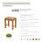 Teak Shower Bench-63991169