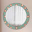 Huldar Glass Flat Wall Mirror