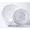 Service de table 12 pièces Ultra By Gibson Sawtelle, blanc, verre trempé opale