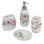 Spring Garden Bath 4 Pc Accessory Set
