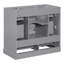 Meuble-lavabo 36 po sans lavabo, base d'armoire seulement, six tiroirs, diviseur de tiroir multifonctionnel, tablette réglable-111641092