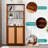 Bay Isle Home™ Rattan Bookcase With Cabinet, Heavy Duty Freestanding Bookcase, Bookshelves With Storage Open Display For Living Room-568608916