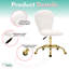Chaise de bureau en fausse fourrure pour enfants-67073111