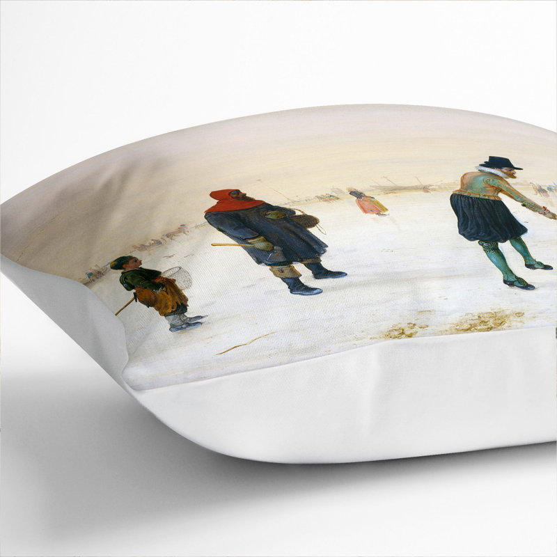 Square Cushion, White, 55cm H x 55cm W x 20cm D