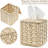 Bathroom Baskets Tissue Holder Paper Rope 3 Piece Set-1131324515