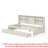 Bed Frame With Side Bookshelves,Two Drawers And Built-In USB Port-19185267