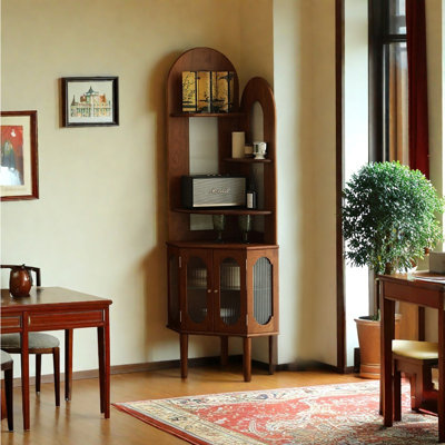 Bibliothèque d'angle de style français