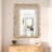 Wavy Rectangle Solid Wood Frame Decorative Mirror,For Bedroom, Bathroom, Living Room, Entryway-1686799685-1688807630