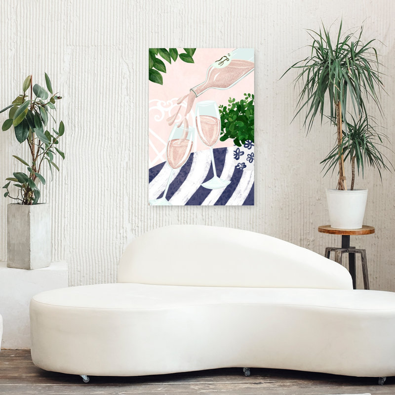 Art contemporain contemporain abstrait romantique, H 36 po x l 24 po
