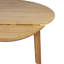 Bowerbank Extendable Round Solid Wood Dining Table