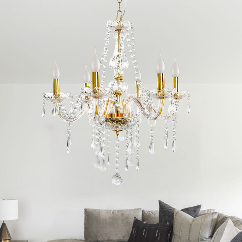Chaskel 6 - Light Crystal Classic / Traditional Chandelier