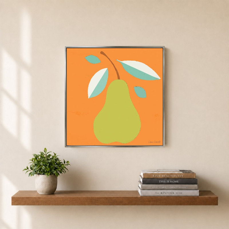 «Bright Pear» par Lanie Loreth - impression sur toile