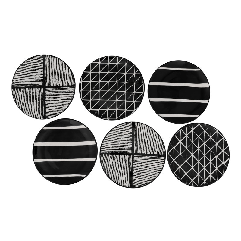Cesear 6 Piece Dessert Plate Set