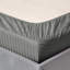 200 Thread Count Microfibre Stripe Fitted Sheet 40cm-80977998-80978007