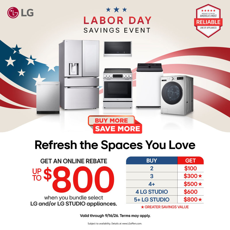 LG Smart Over-the-Range Microwave, 1.8 cu. ft., Stainless Steel