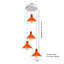 Mangume 4 - Light Orange Cluster Pendant