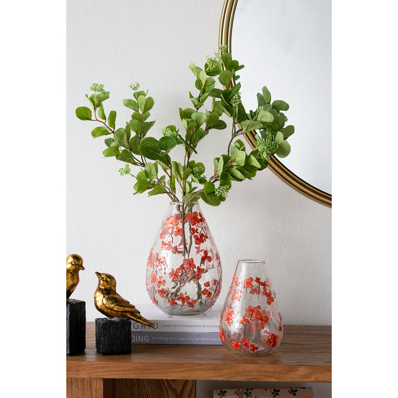 Vase au design contemporain, H 7,1 po x l 4,9 po x P 4,9 po