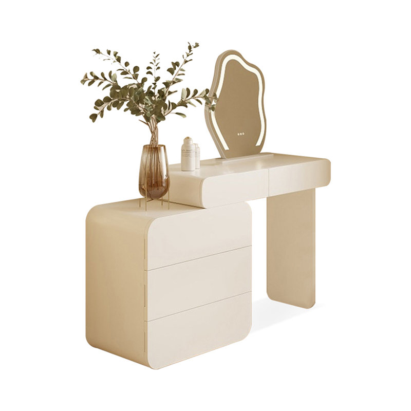 Makeup Vanity with Light mirror,5 drawers