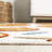 Kaue Citrus Slice High-Low Orange/Cream Indoor/Outdoor Rug-185882685