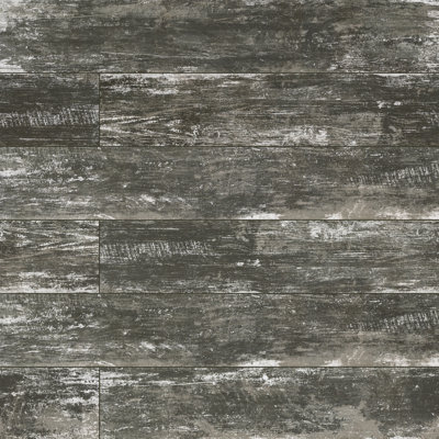 Vintage Wood Look 8" x 36" Porcelain Floor and Wall Tile
