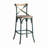 Antique Turquoise & Bar Chair