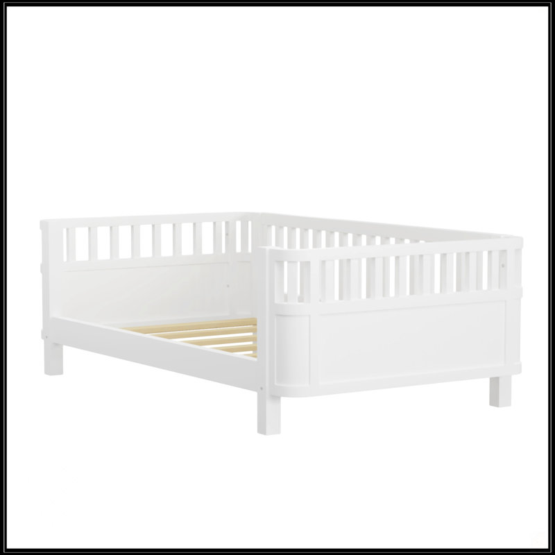 Lit plateforme simple en bois