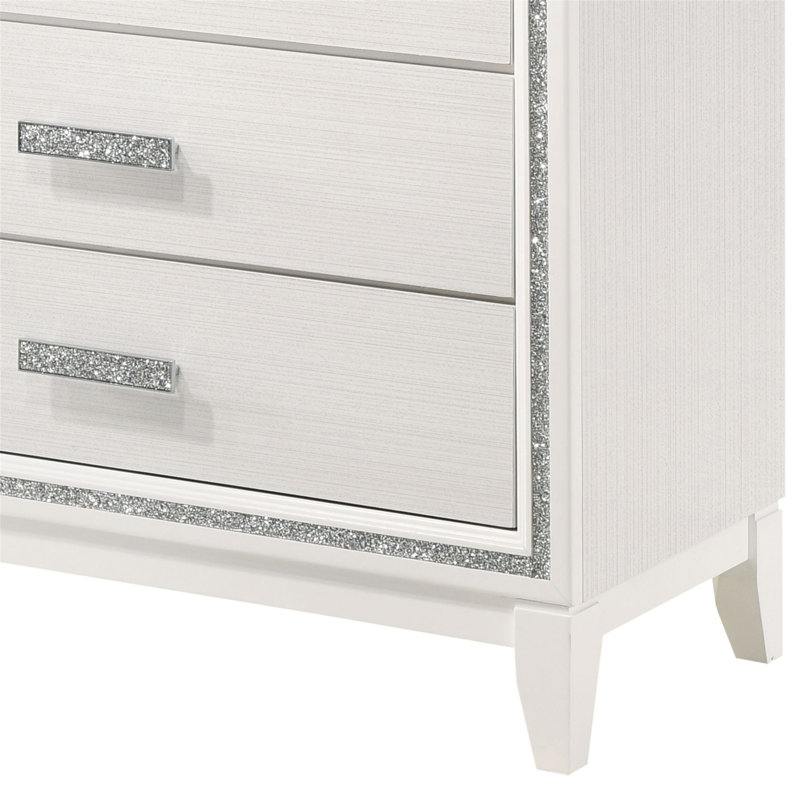 Commode blanche Haiden, Blanc