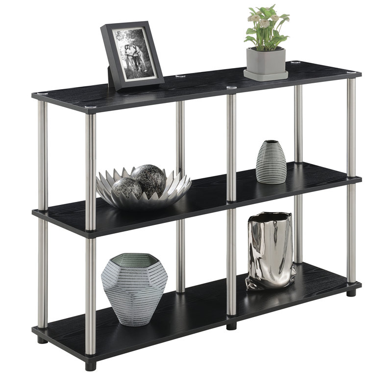 Console Edwin, Noir / argent