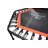 Teamson By Crowntec 50" Red Hexagonal Trampoline With Handlebar