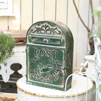 Metal Wall Mounted Post Box