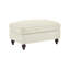 Repose-pieds en chenille beige et blanc-763586663