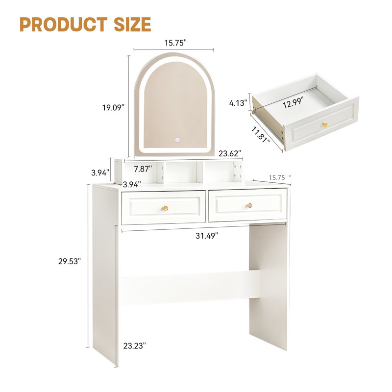 Meuble-lavabo Makiala, Blanc
