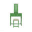 Ensemble de meuble-lavabo unique moderne avec tabouret et tiroirs pliables en miroir en bois aggloméré 1 pièce-1250476281