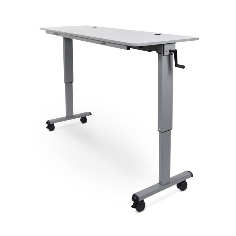 Bureau pour travailler debout à hauteur réglable, H 45,25 po x l 59 po x P 23,6 po