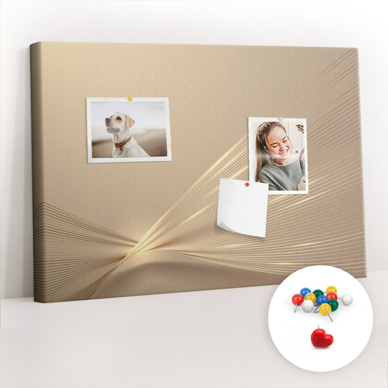 Andjoua Cork Corkboard / Bulletin Board