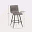 Tabouret de comptoir pivotant en similicuir