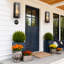 Applique murale d'extérieur 3 lumières Modern Farmhouse