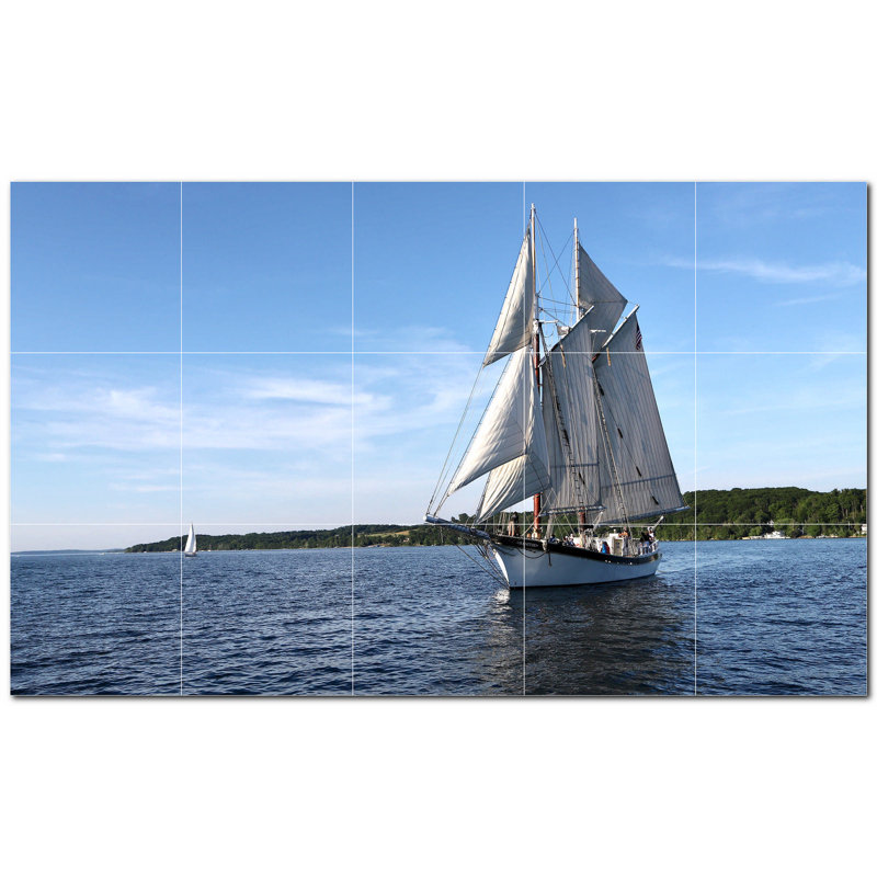 6'' x 6'' Satin Ceramic Decorative Mural