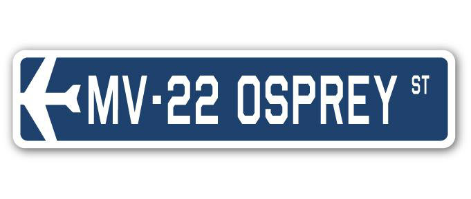 Plaque de rue militaire en aluminium Barboza, H 7 po x l 30 po x P 1 po