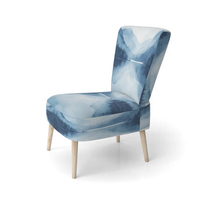 Chaise d'appoint Lake Mountains - Chaise d'appoint scandinave Calming Lake I