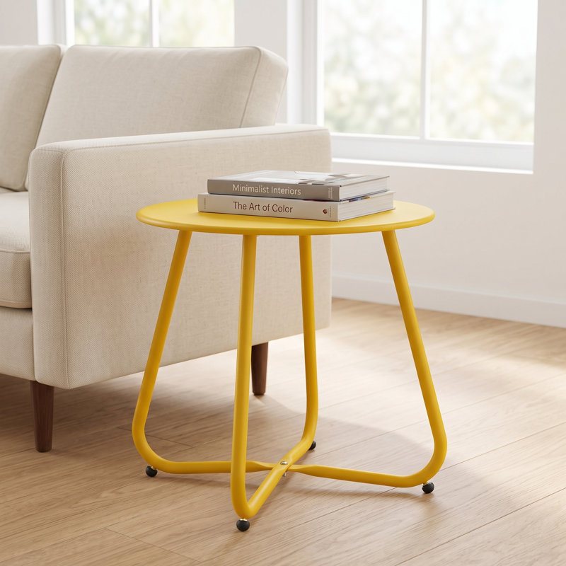 Table d'appoint 18 po, Yellow