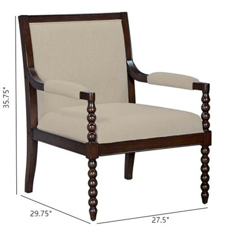 Chaise avec accoudoirs Philippe