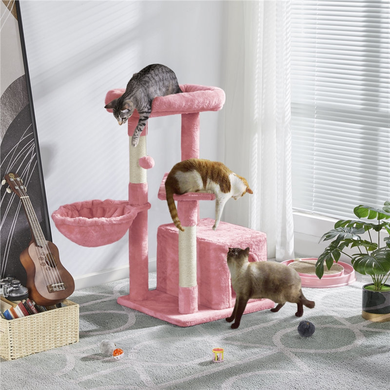 Arbre à chat 33 ", Rose