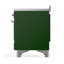 Cuisinière à induction de 48 pouces avec 6 éléments à induction en vert émeraude Majestic III Series (garniture chromée)-124828915-124828919