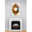 Art mural céleste en verre trempé soleil et lune-1520341515