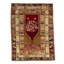 Hand-Knotted High-Quality Red and Beige Area Rug