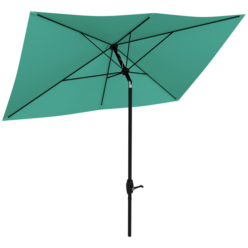 Parasol de marché 6,5 pi x 10 pi, Vert