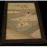 Antique Textile Chinese Knotted Rug