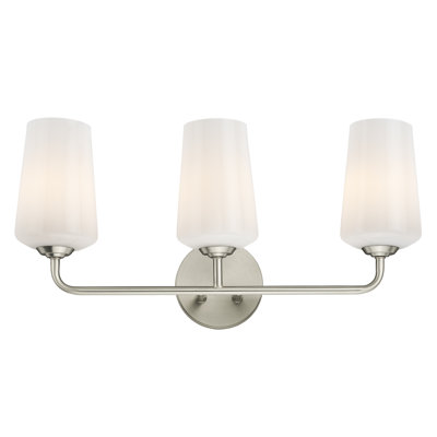 Celino Three-Light Bath & Vanity with Glass